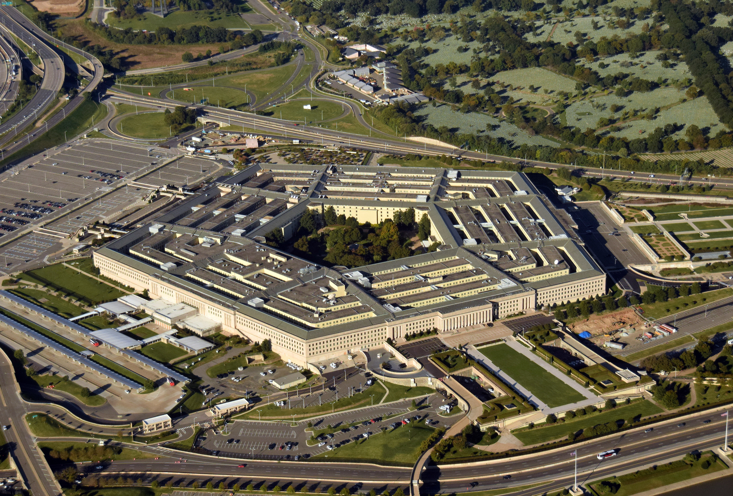 The Pentagon aerial view