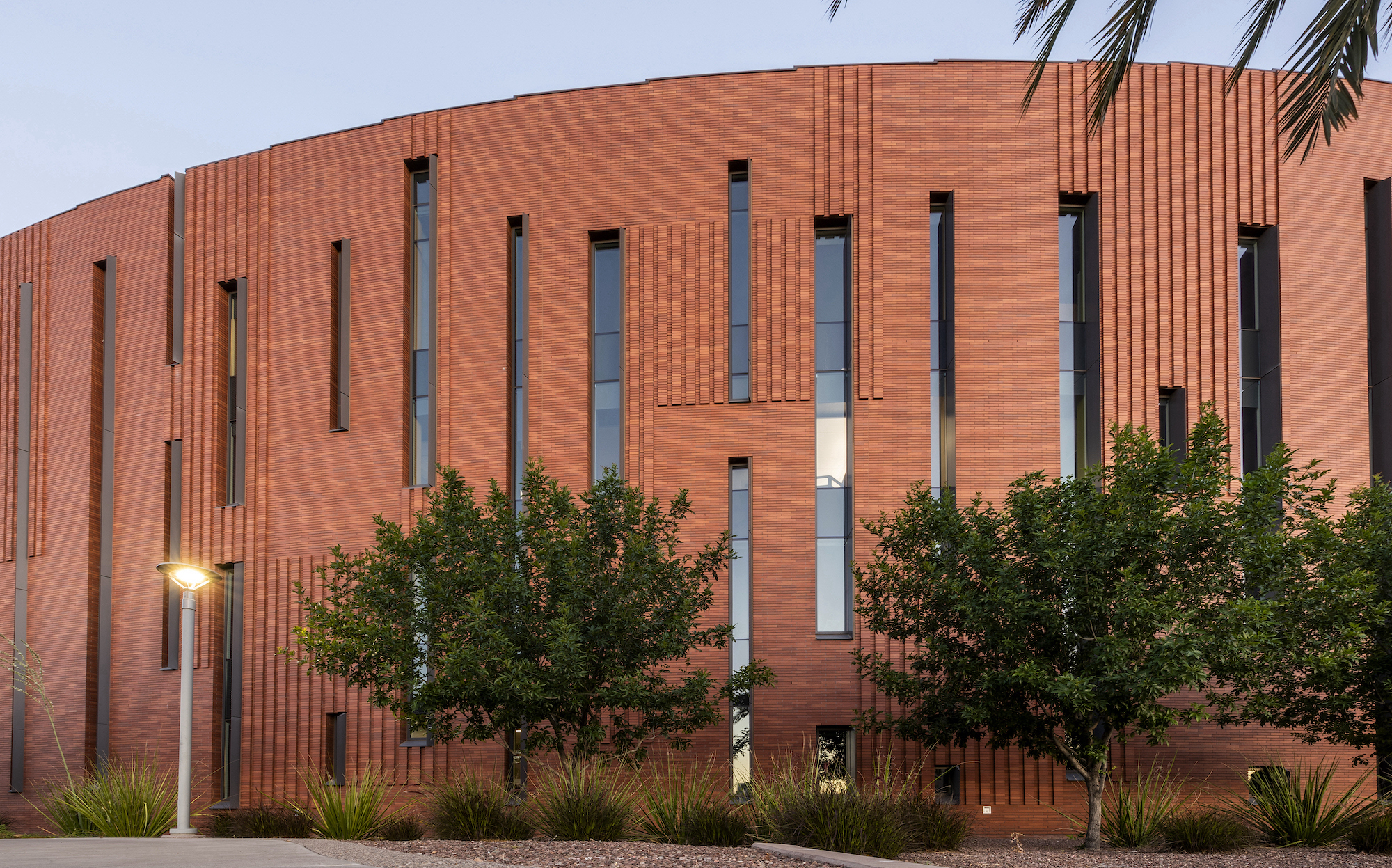 Southeast side of McCord Hall on the ASU Tempe campus