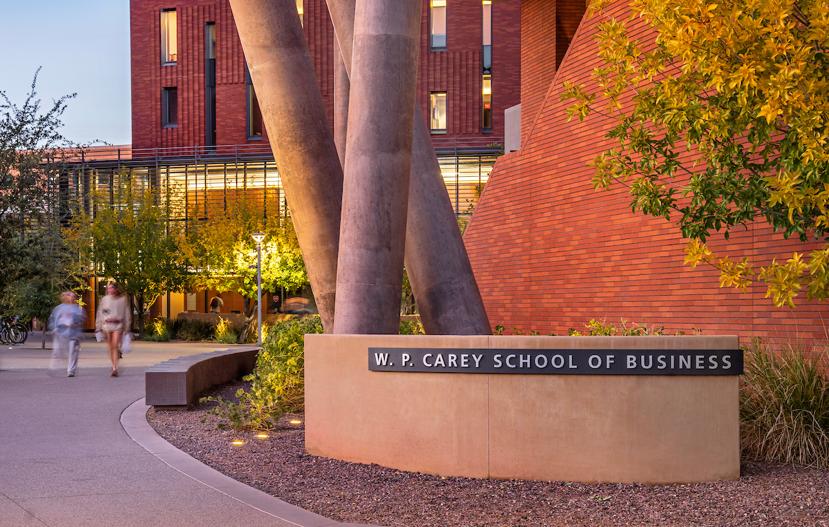 The W. P. Carey School of Business.