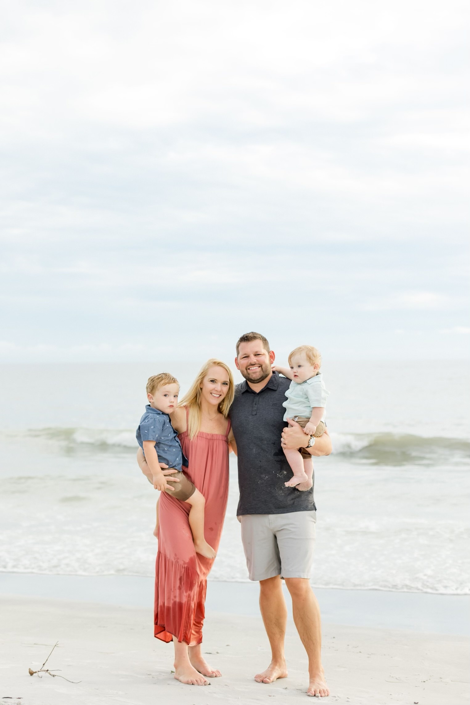 MRED alumnus Alex Boles with his family