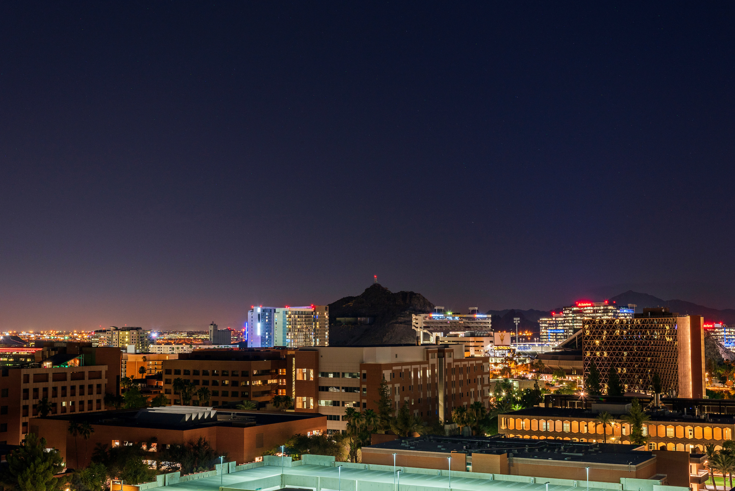 ASU Tempe campus.