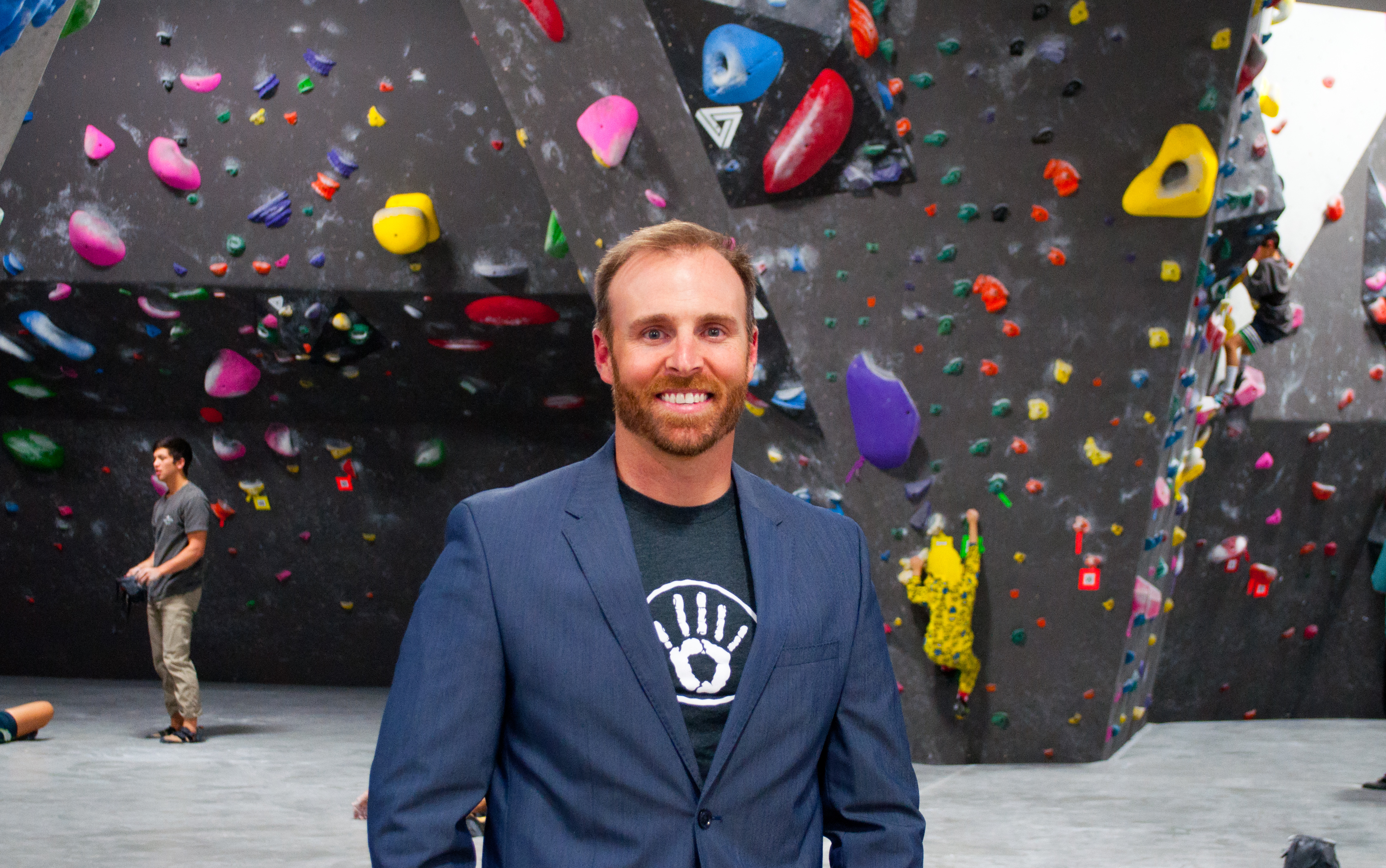 Chris DiMaio Dodge at Black Rock Bouldering Gym