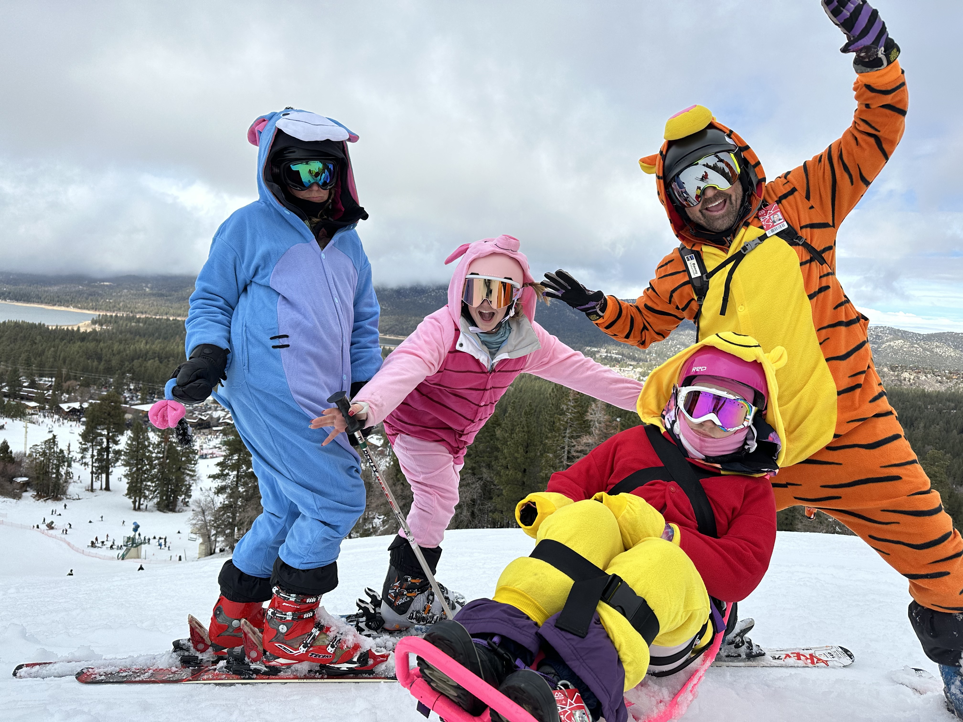 Warner Family Ski Day