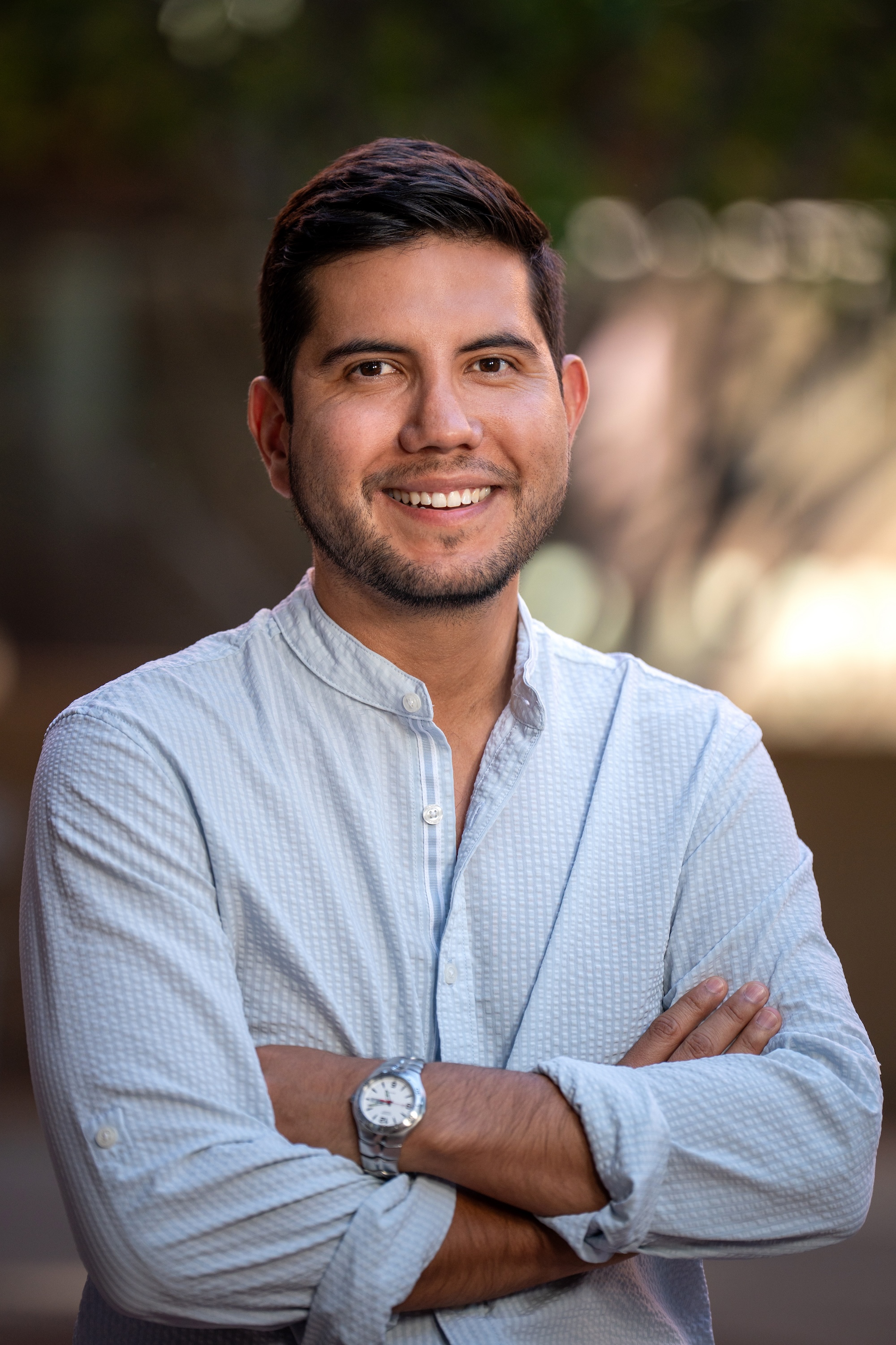 Recent MBA graduate and entrepreneur Francisco Morales