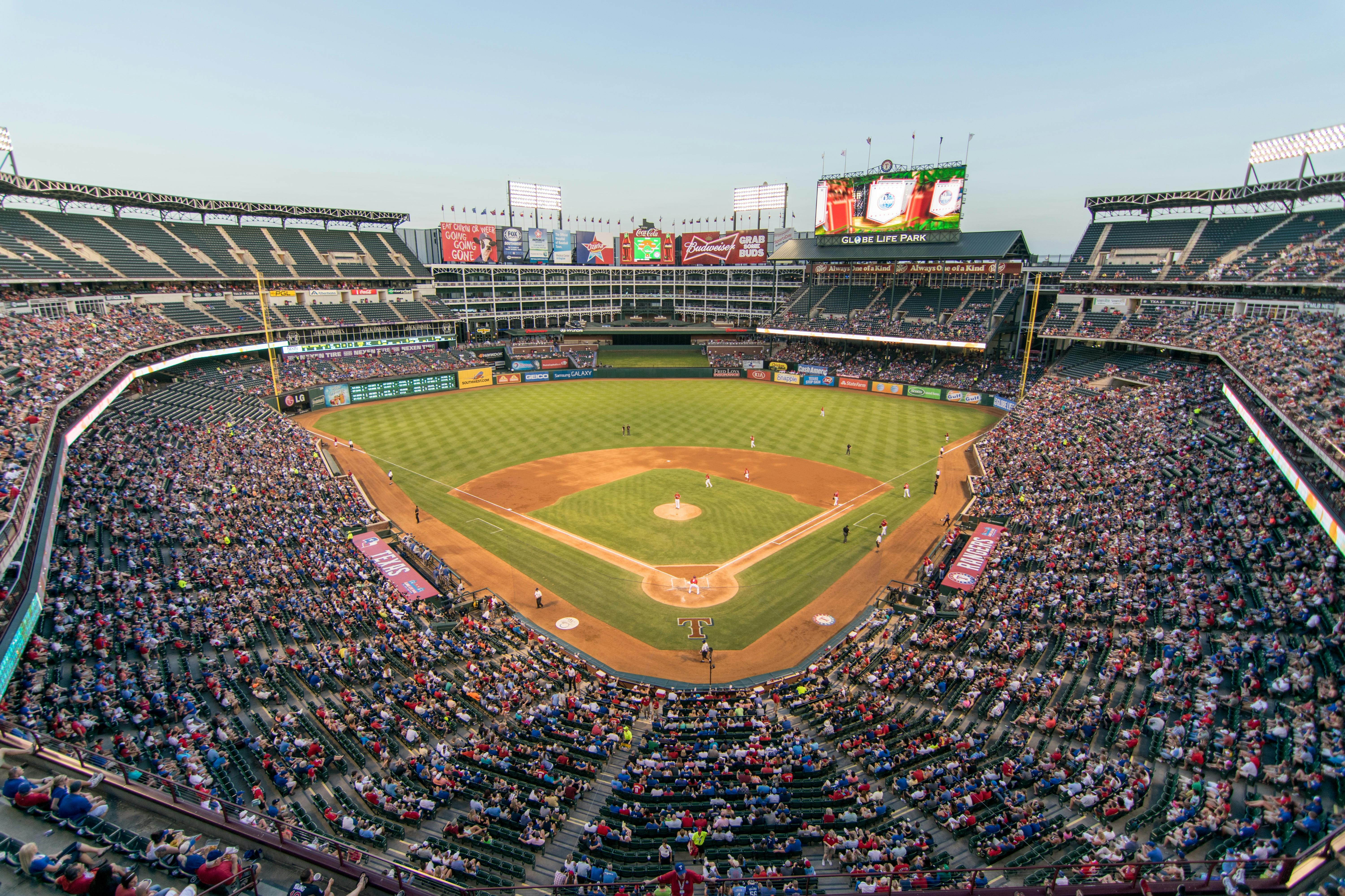 A baseball field.