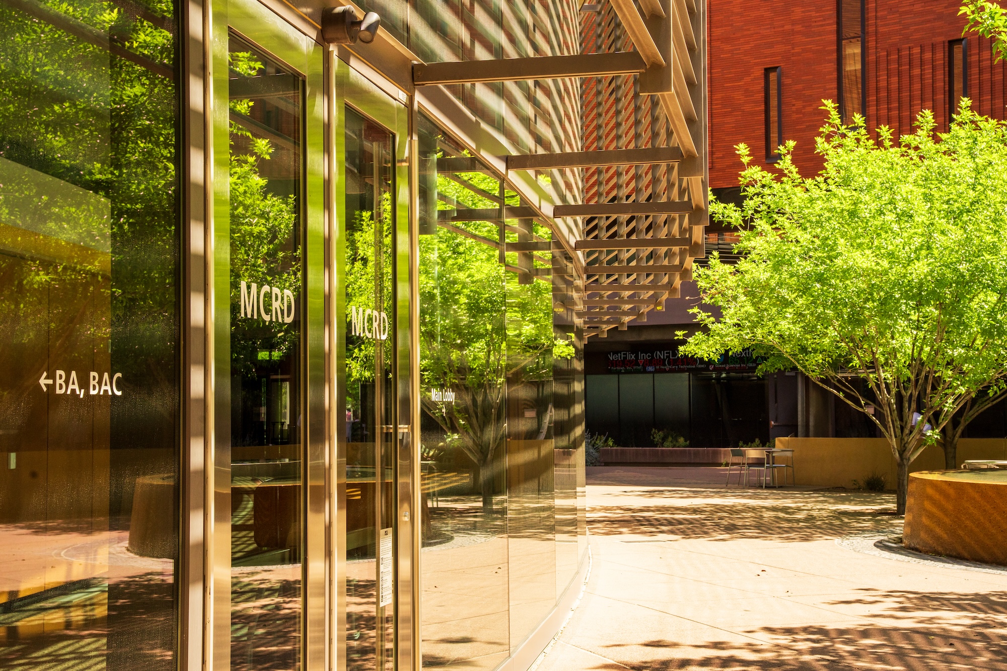 Entrance to McCord Hall