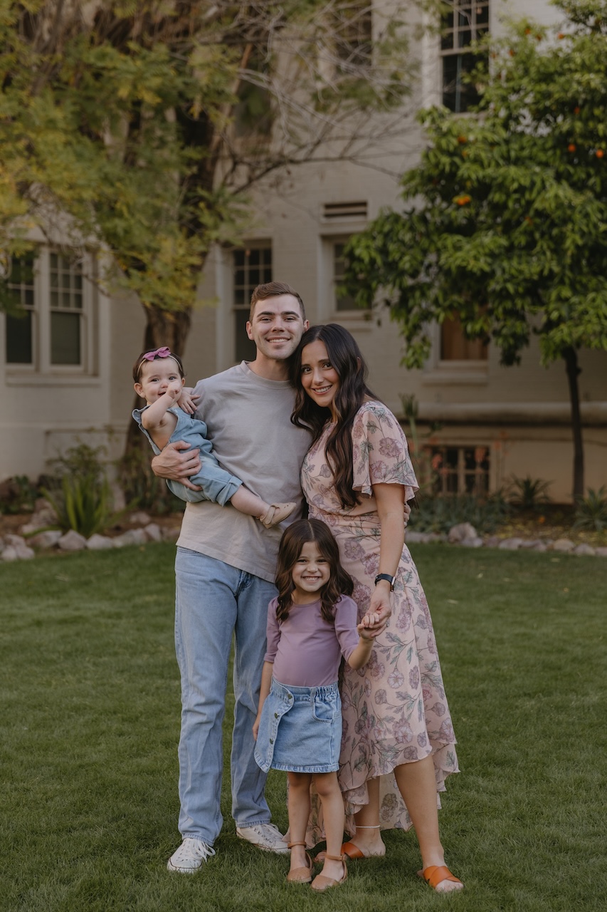 MACC alum Tate Dale and his family