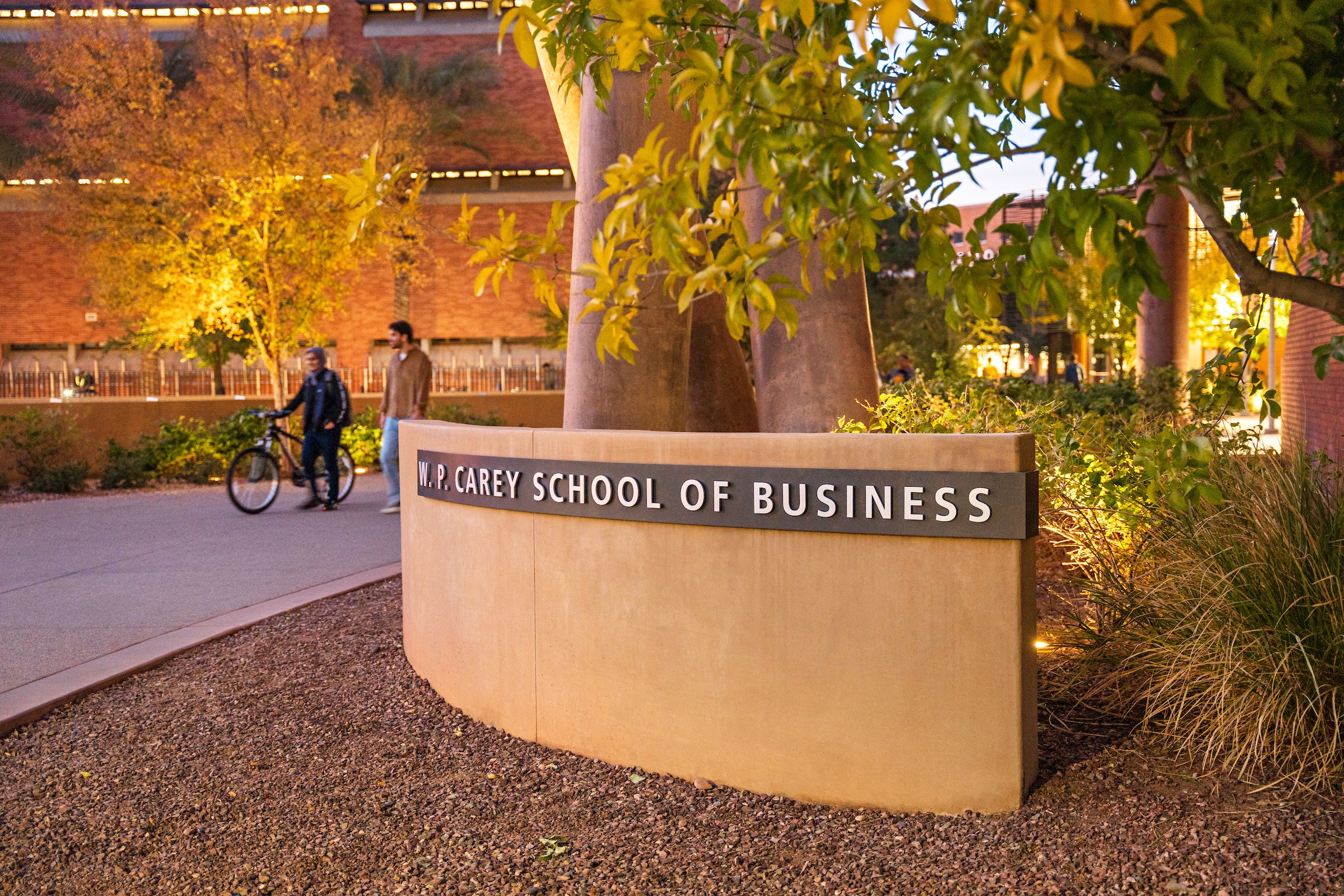 The W. P. Carey School of Business.