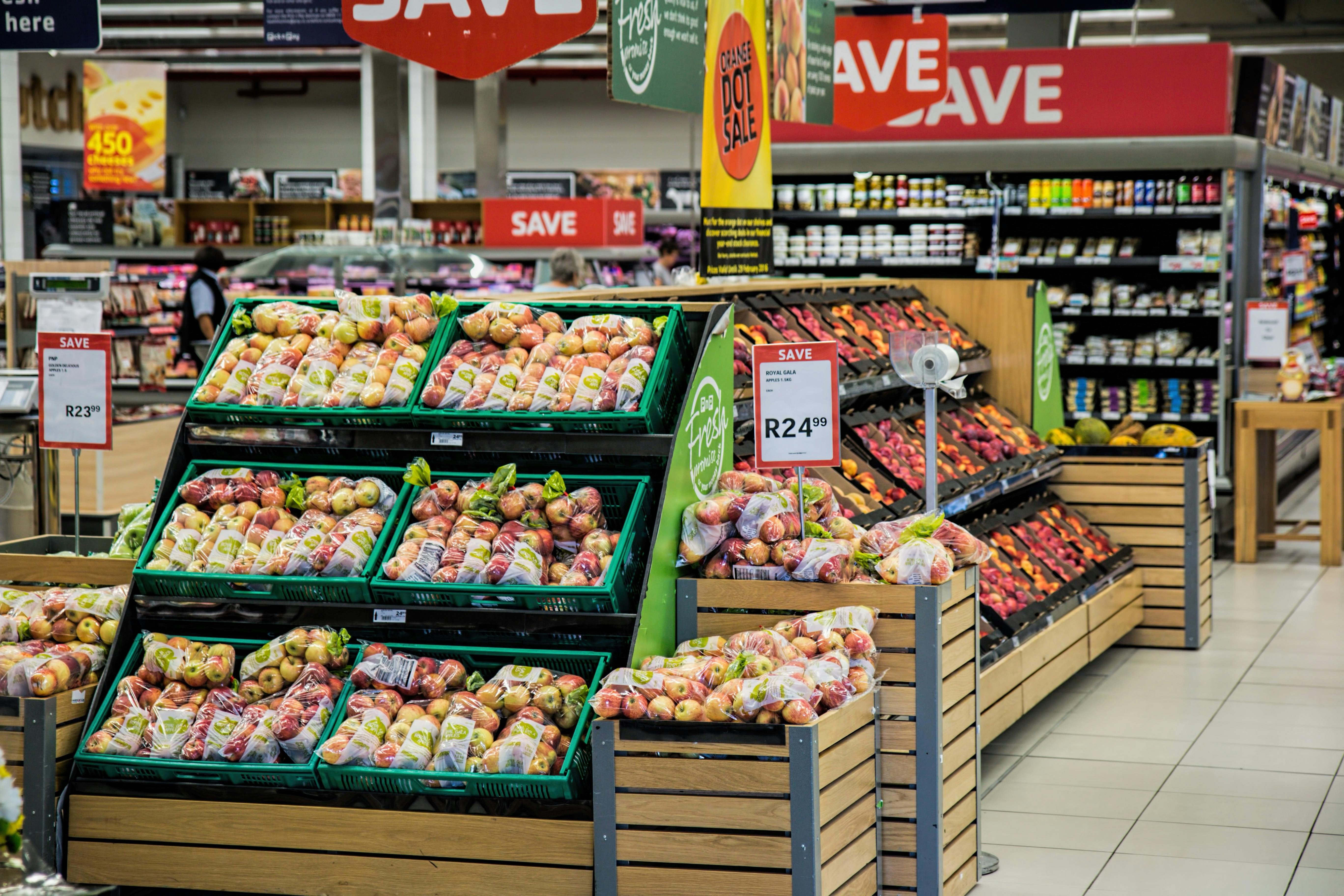 A grocery store.