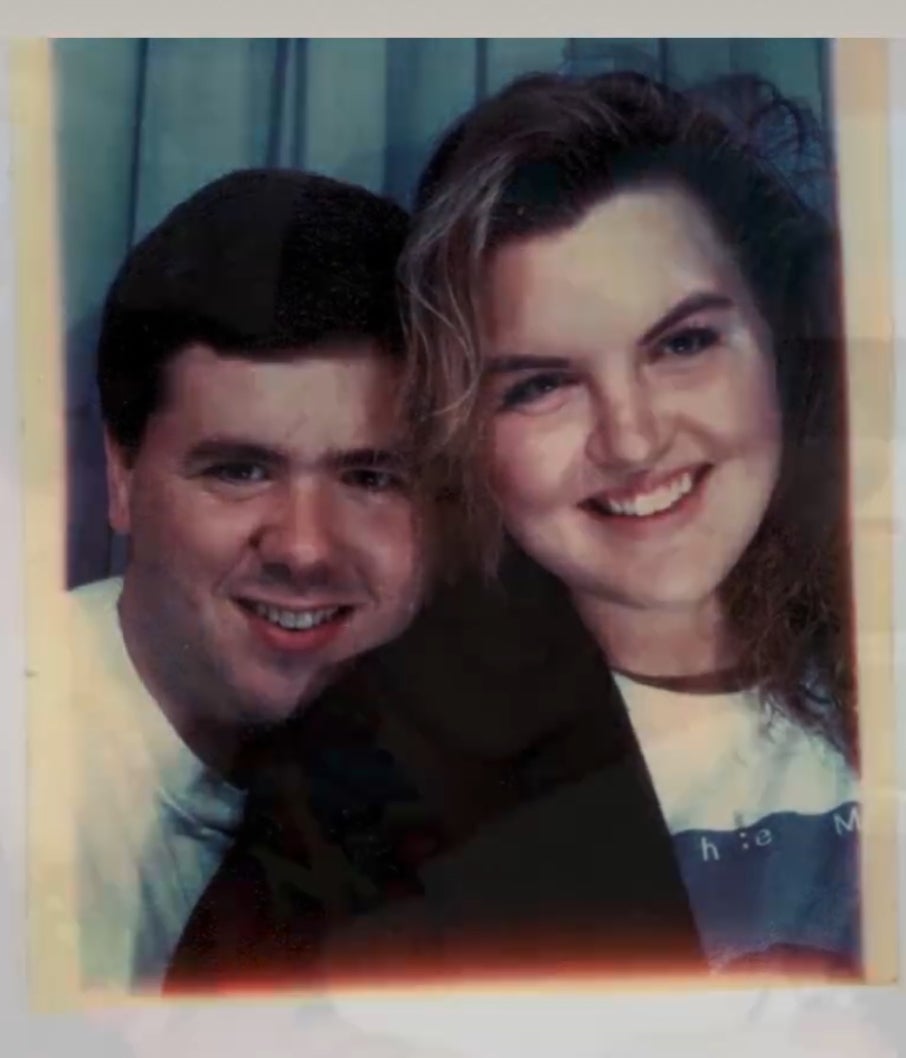 Chris and Christy in 1991.