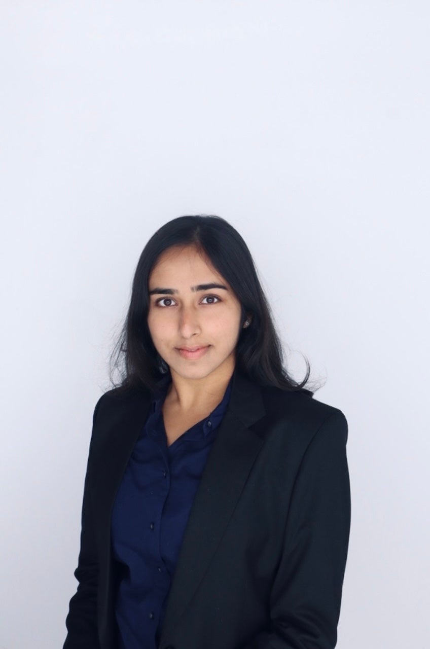 MS-FIN student Priyanka Modi