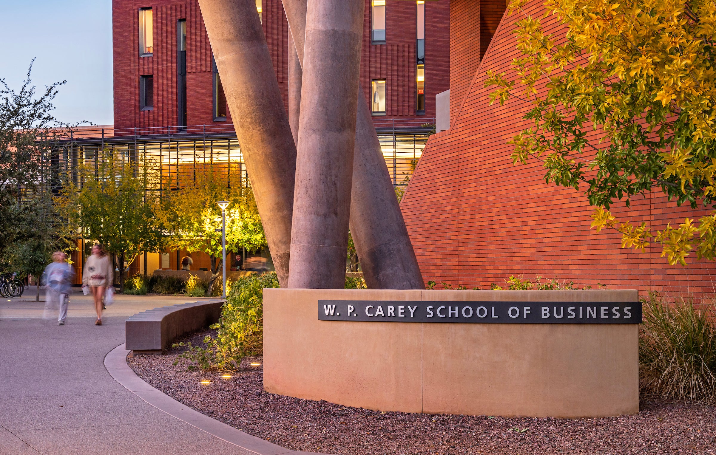 The W. P. Carey School of Business.