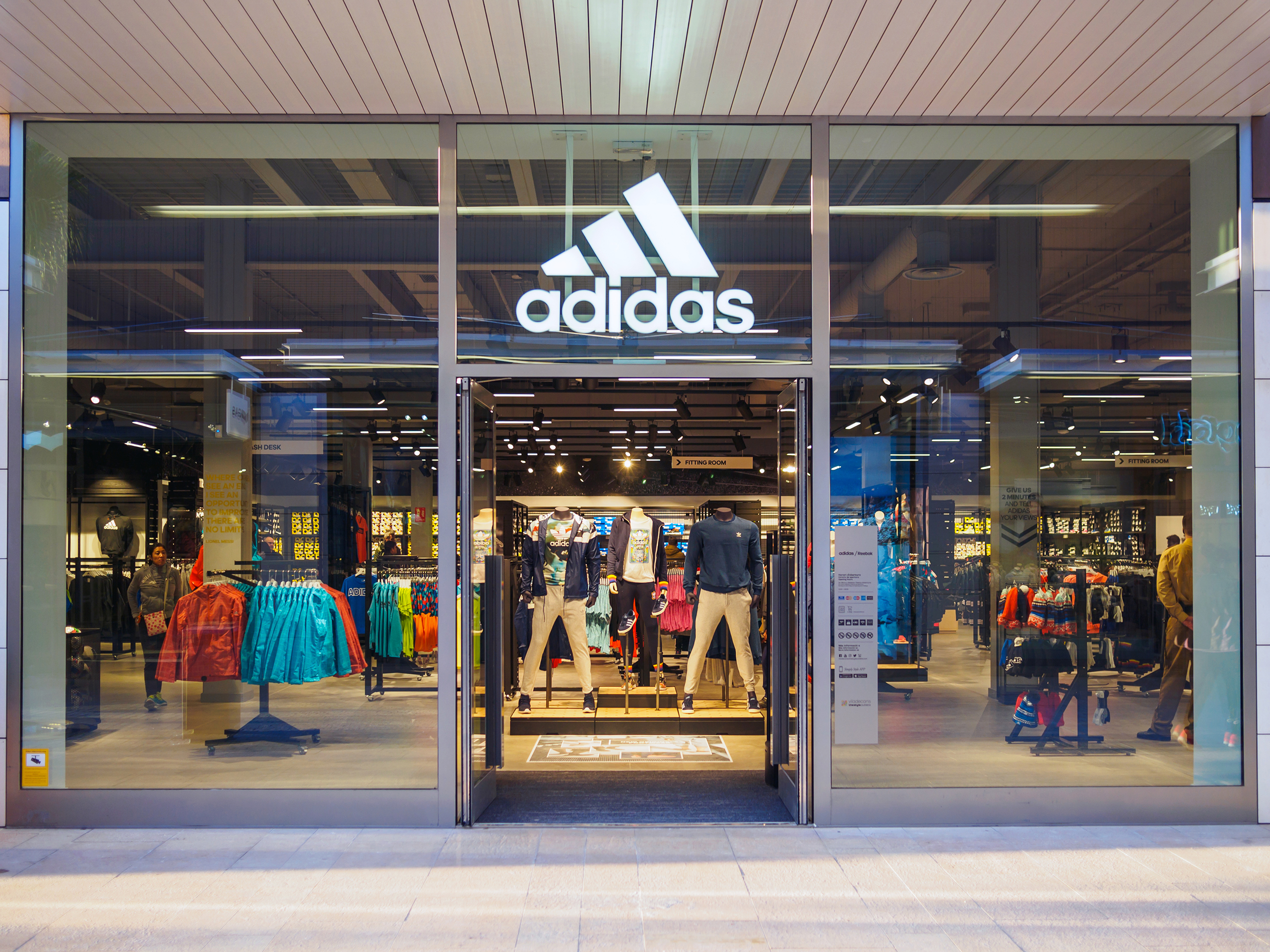 adidas outlet inventory