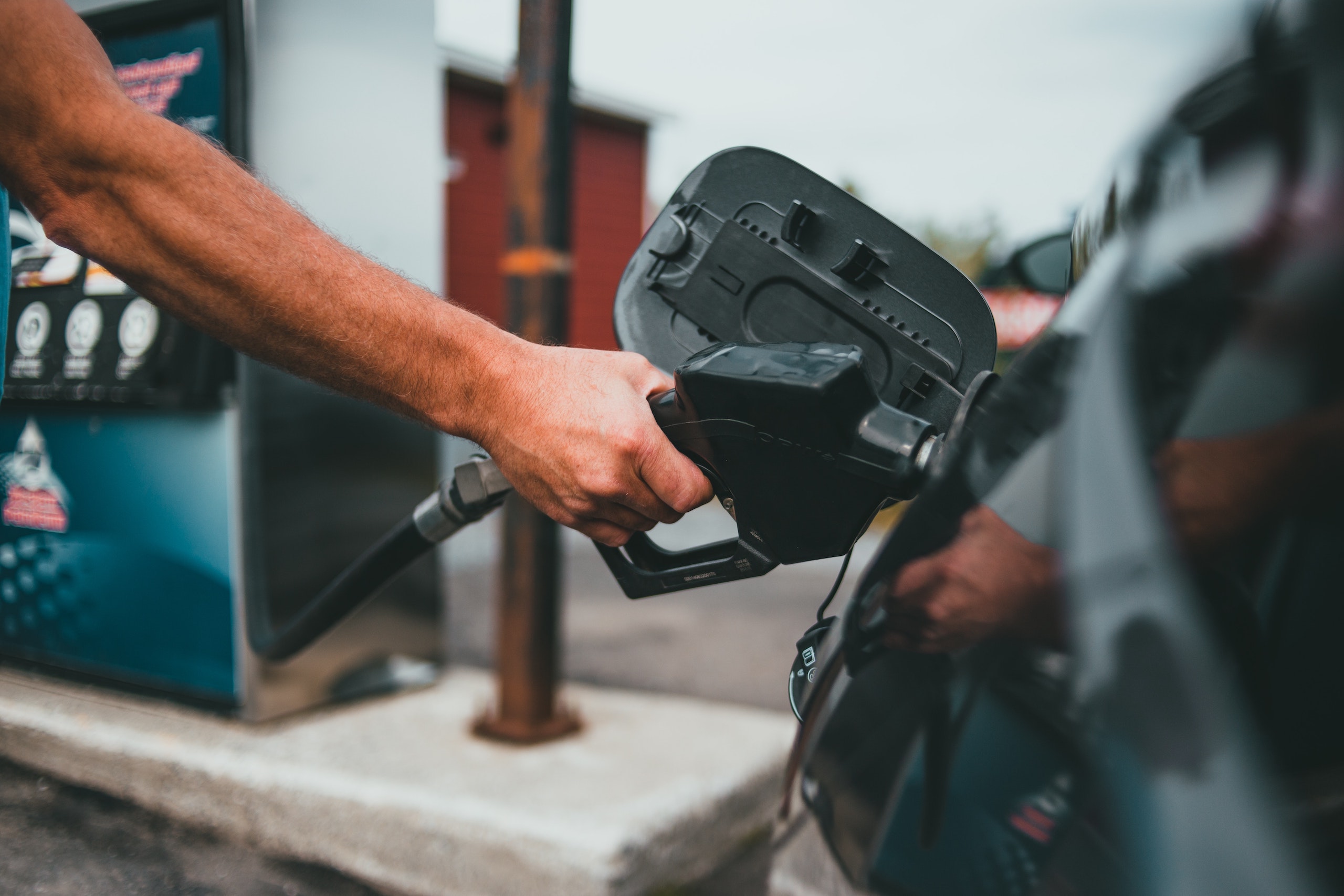 pumping gas