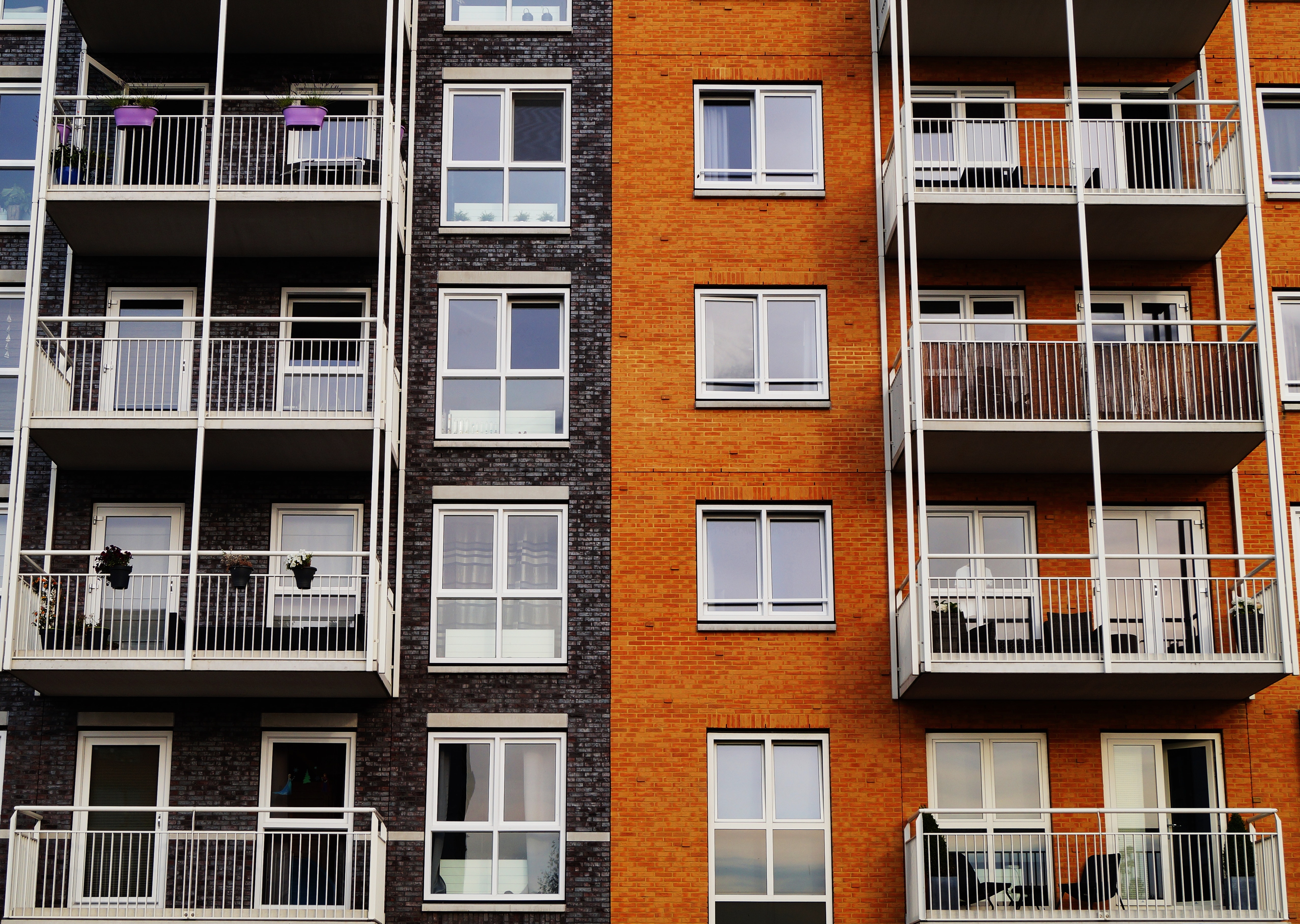 Apartment building.