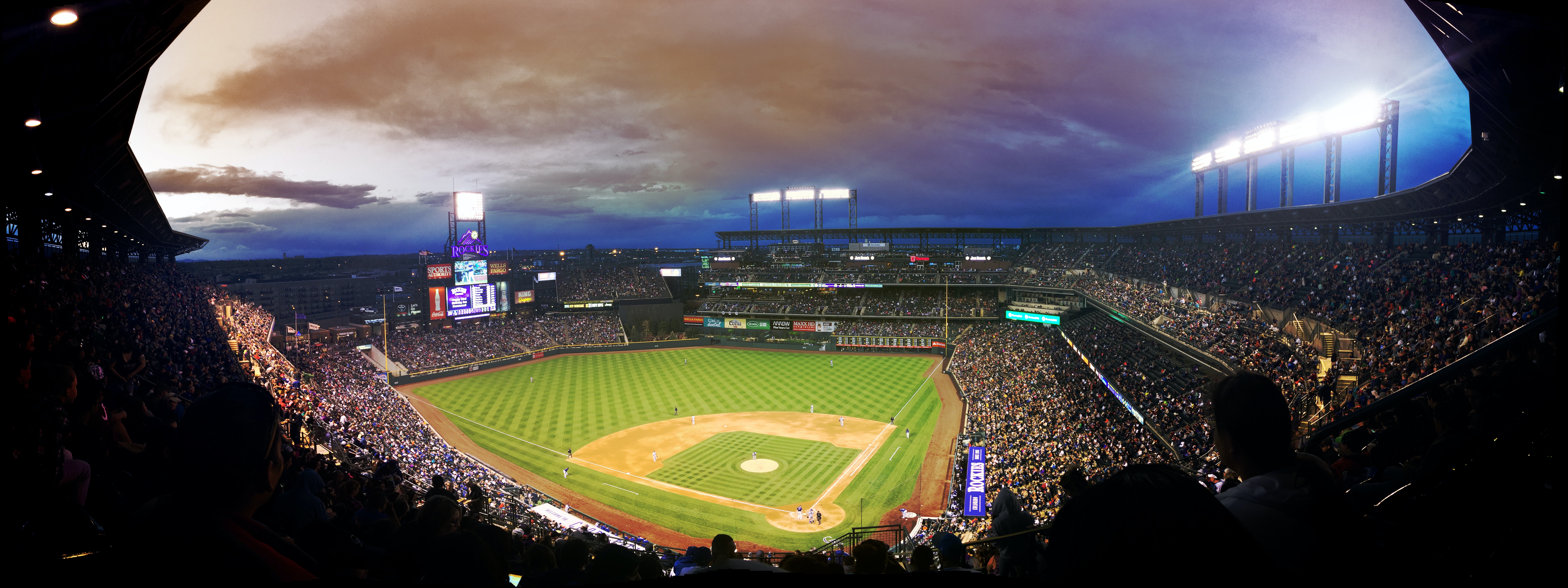 Baseball stadium.