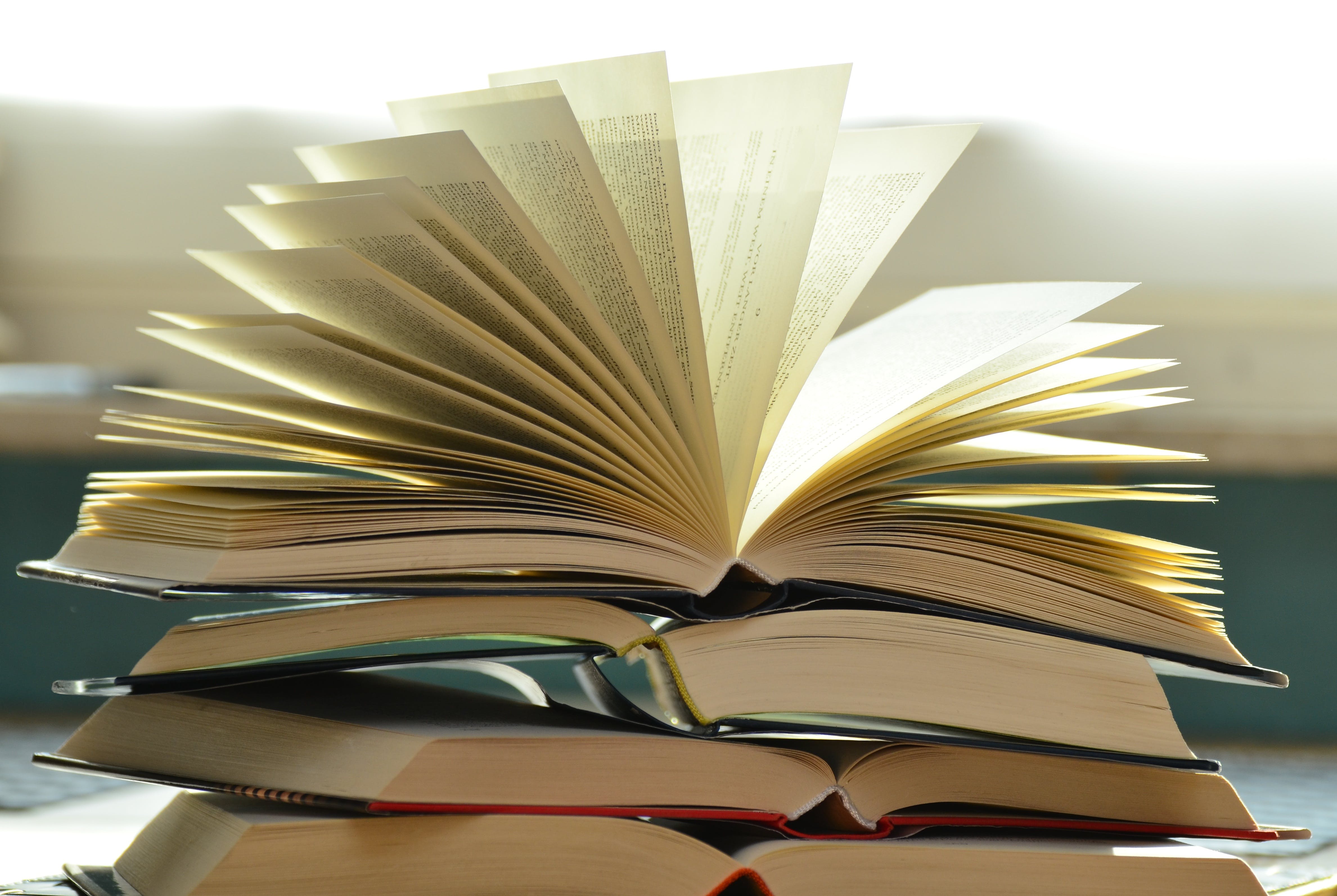 Several books.
