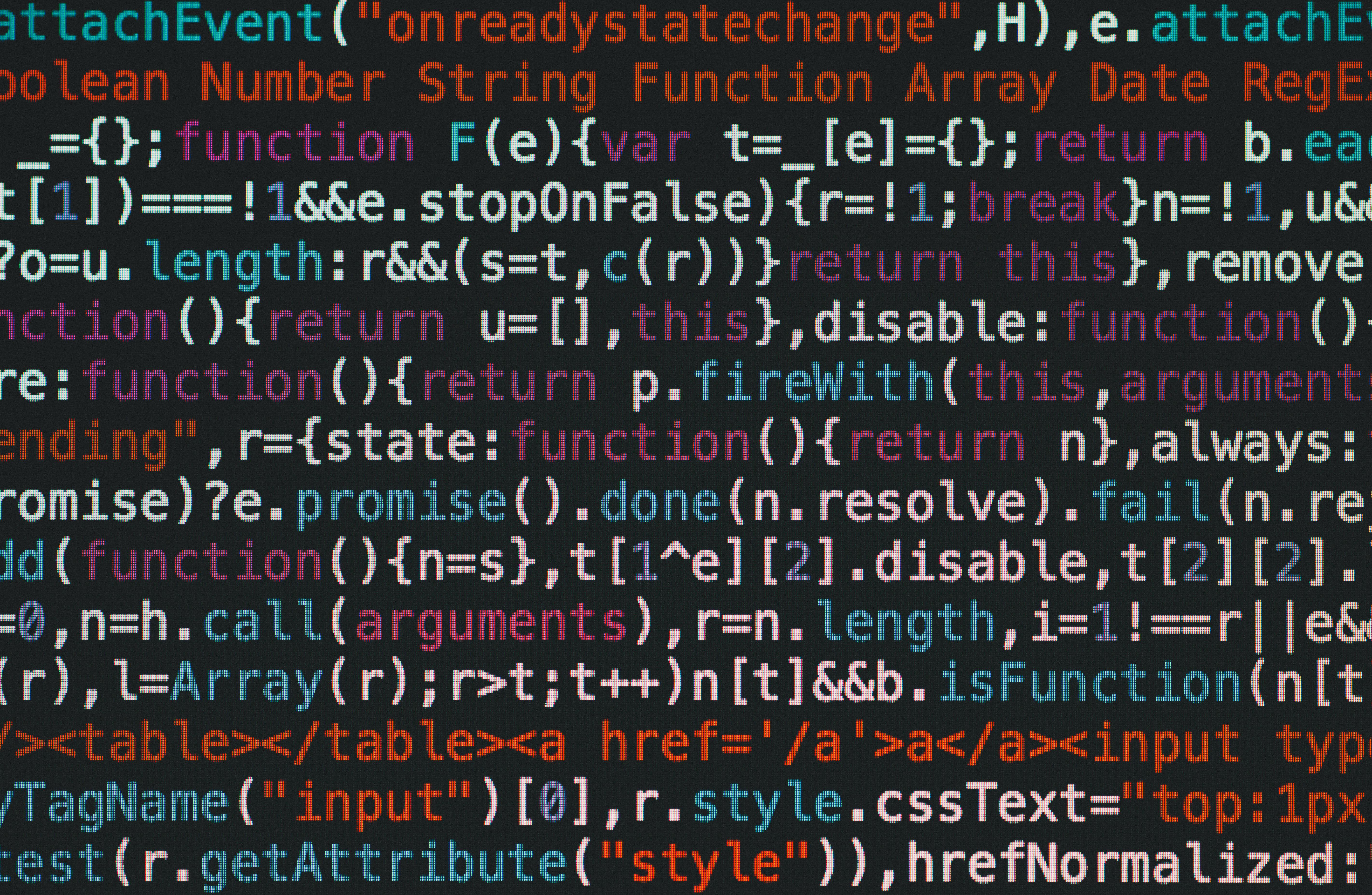 Lines of coding.