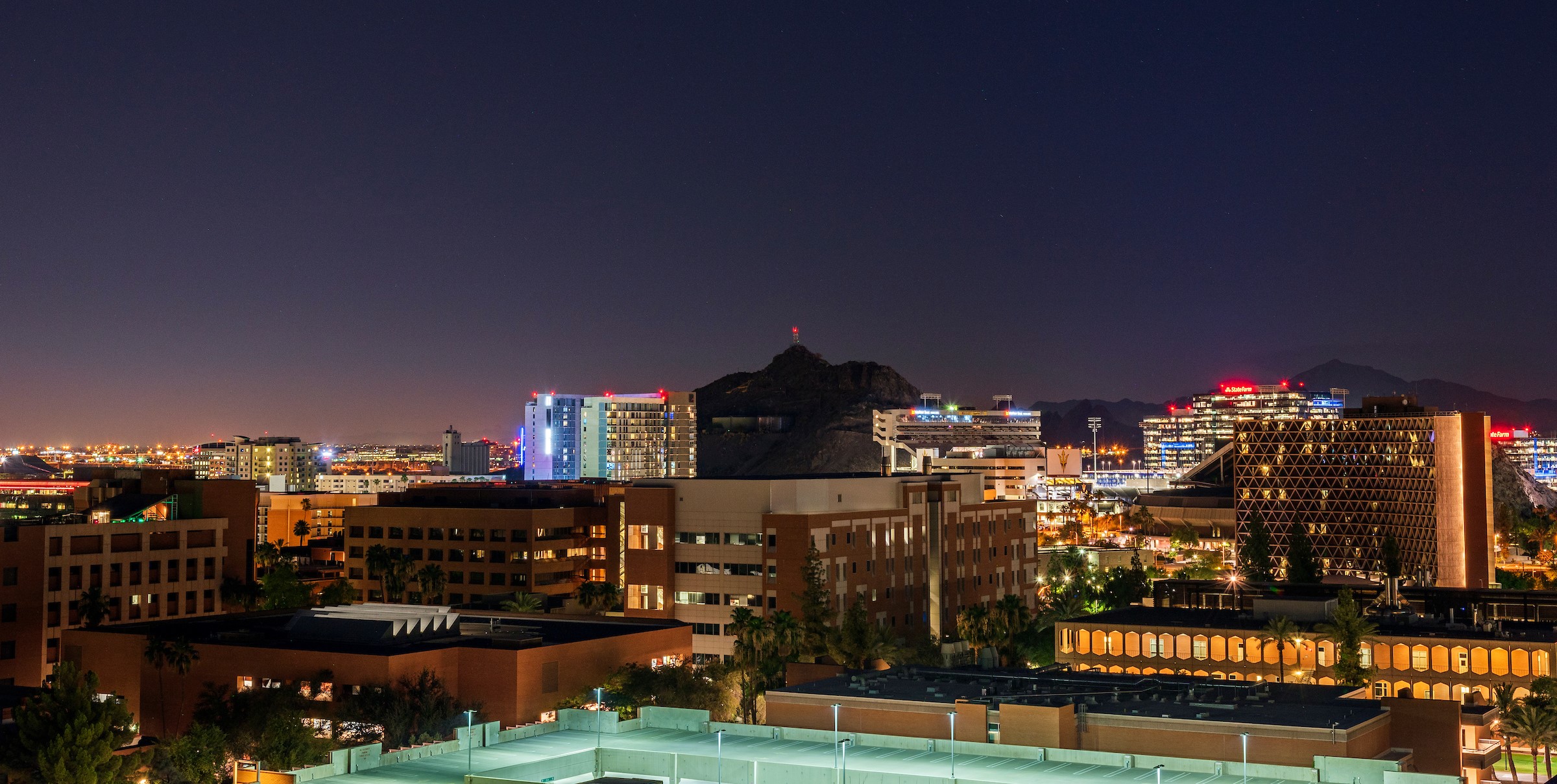 The ASU Tempe campus.