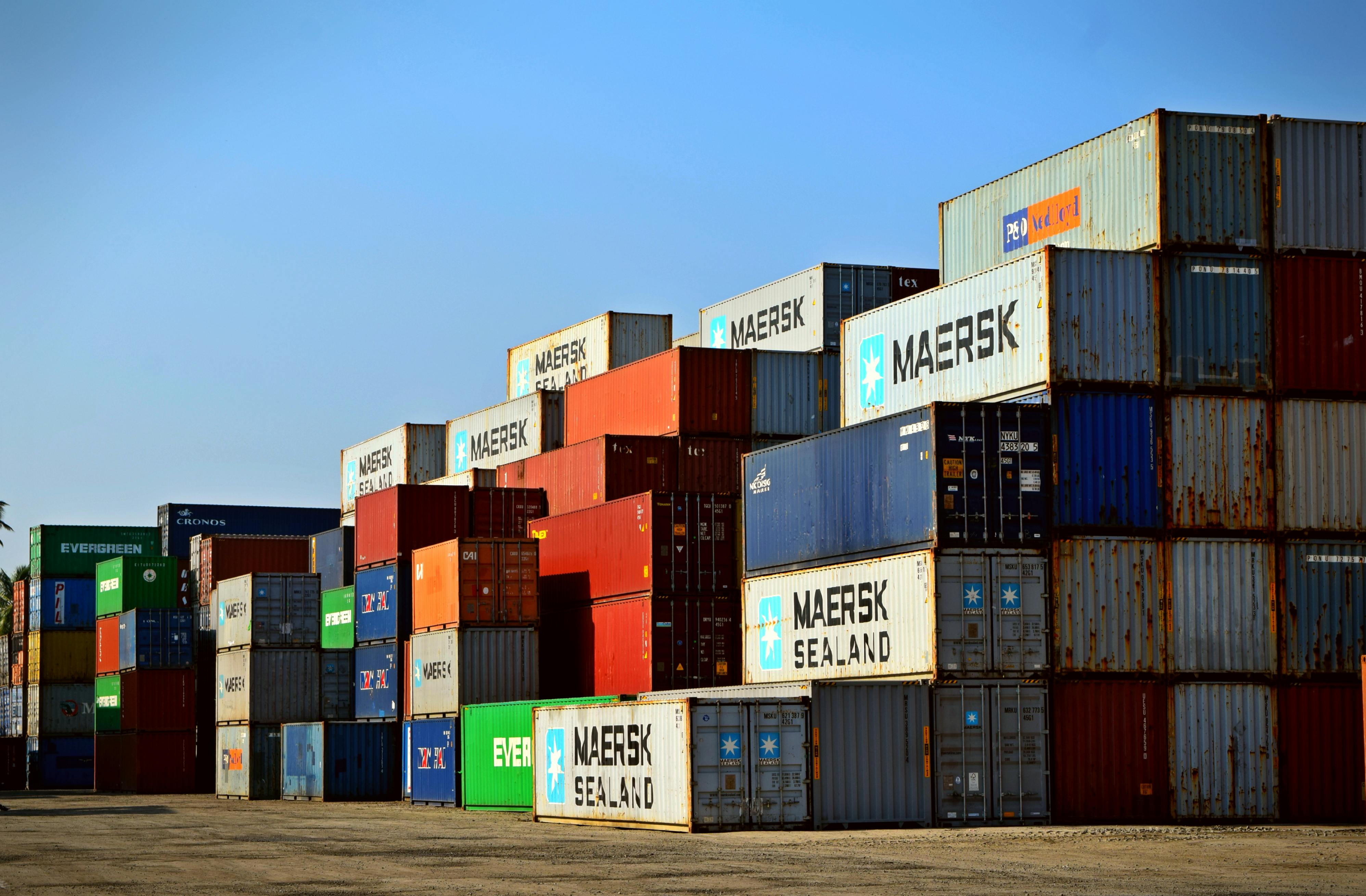 Storage containers.